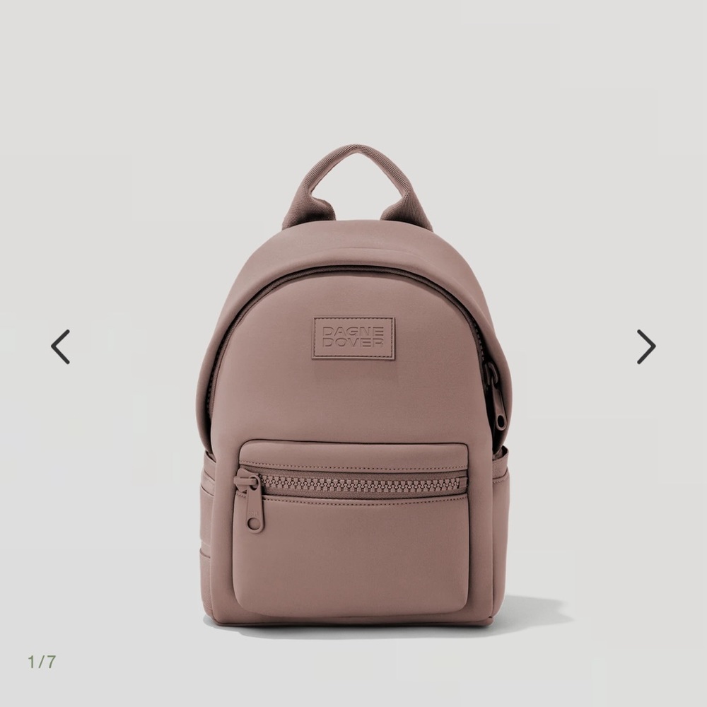 NWOT Dagner Dover Small Neoprene Backpack in Dune